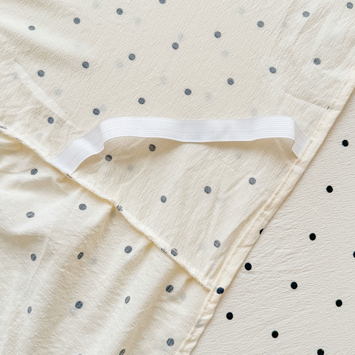 91家纺网 家纺一手货源 找家纺 （总）莎臣豹 2025新款A类云感木棉皱皱纱双层纱床裙可配二三件套