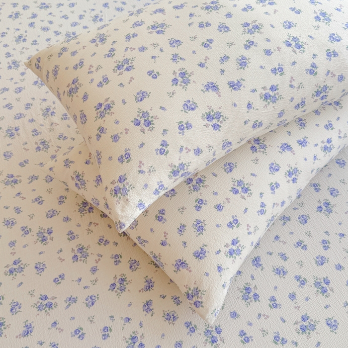 91家纺网 家纺一手货源 找家纺 莎臣豹 2025新款A类云感木棉皱皱纱双层纱床裙可配二三件套 威尼斯纱雾