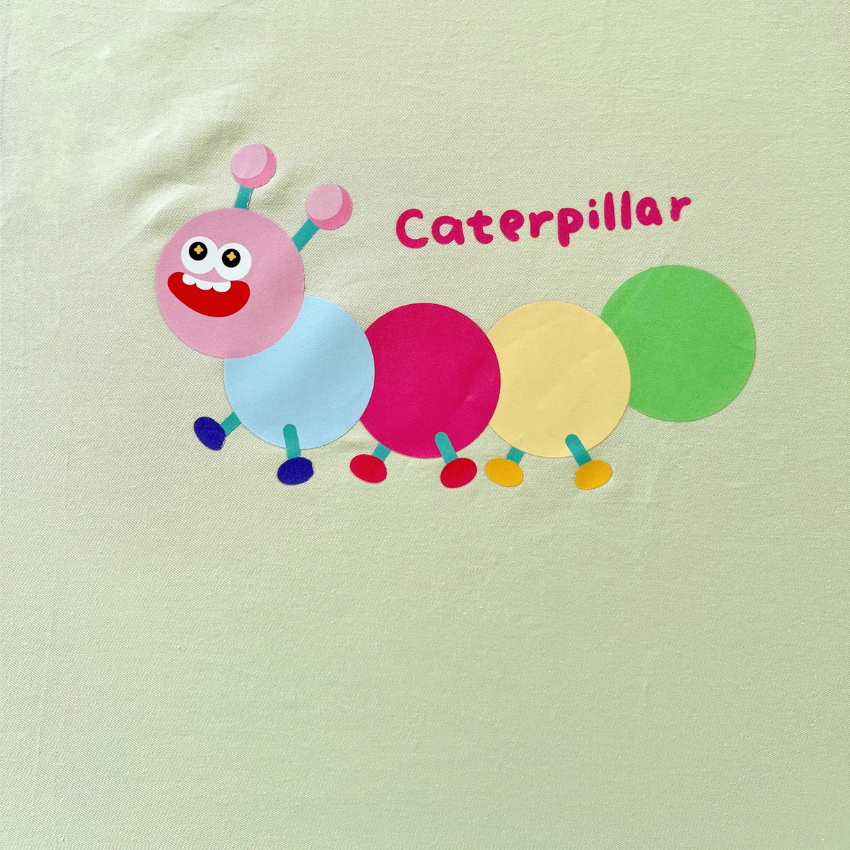 91家纺网 家纺一手货源 找家纺  泽西2025新品A类13376加密全棉卡通床笠三件套纯棉学生宿舍单床笠 淘气虫-橄榄绿