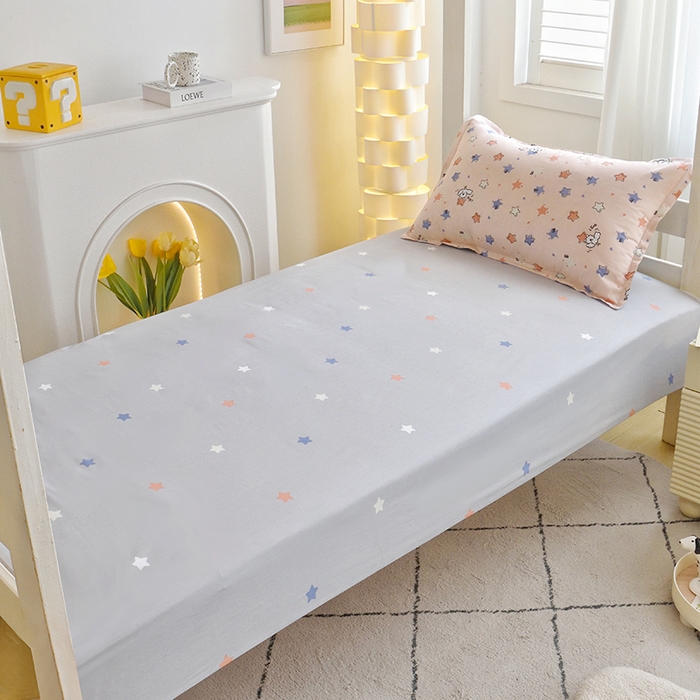 91家纺网 家纺一手货源 找家纺 天之爱 2025年新款13372全棉三件套学生上下铺6件套多件套 星际宝贝