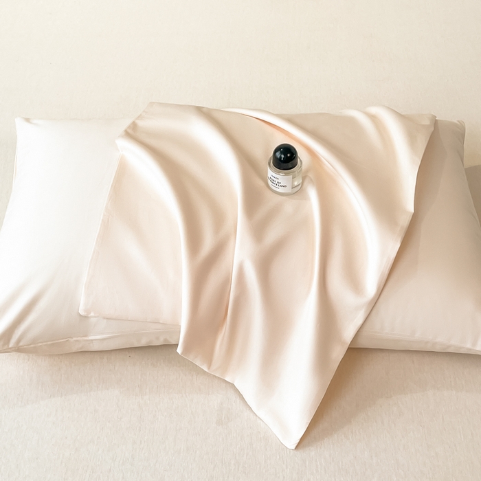 91家纺网 家纺一手货源 找家纺 暖季家纺 2025新款全棉13376单枕套系列 40-纯色奶昔白