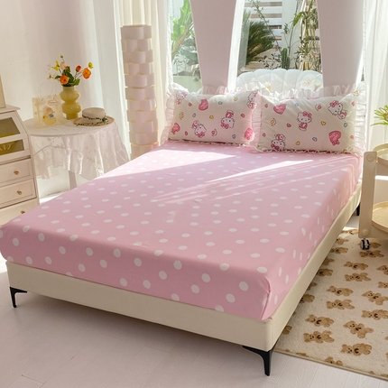 91家纺网 家纺一手货源 找家纺 （总）玉元坊 2025新款单品全棉纯棉1.2m1.5米1.8*2m床笠防尘罩