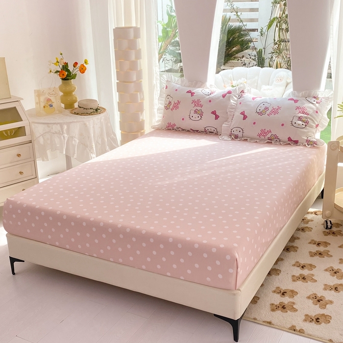 91家纺网 家纺一手货源 找家纺 （总）玉元坊 2025新款单品全棉纯棉1.2m1.5米1.8*2m床笠防尘罩