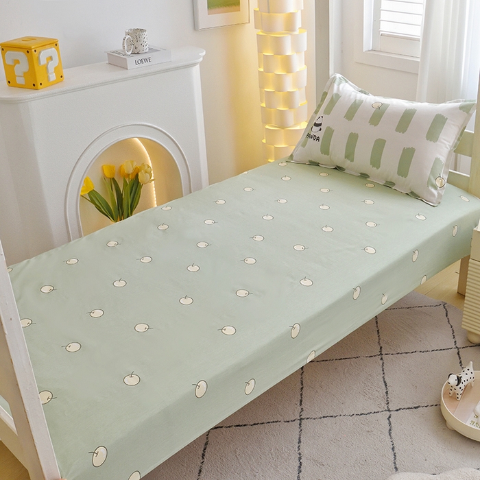 91家纺网 家纺一手货源 找家纺 天之爱 2025年新款13372全棉三件套学生上下铺6件套多件套 胖嘟嘟