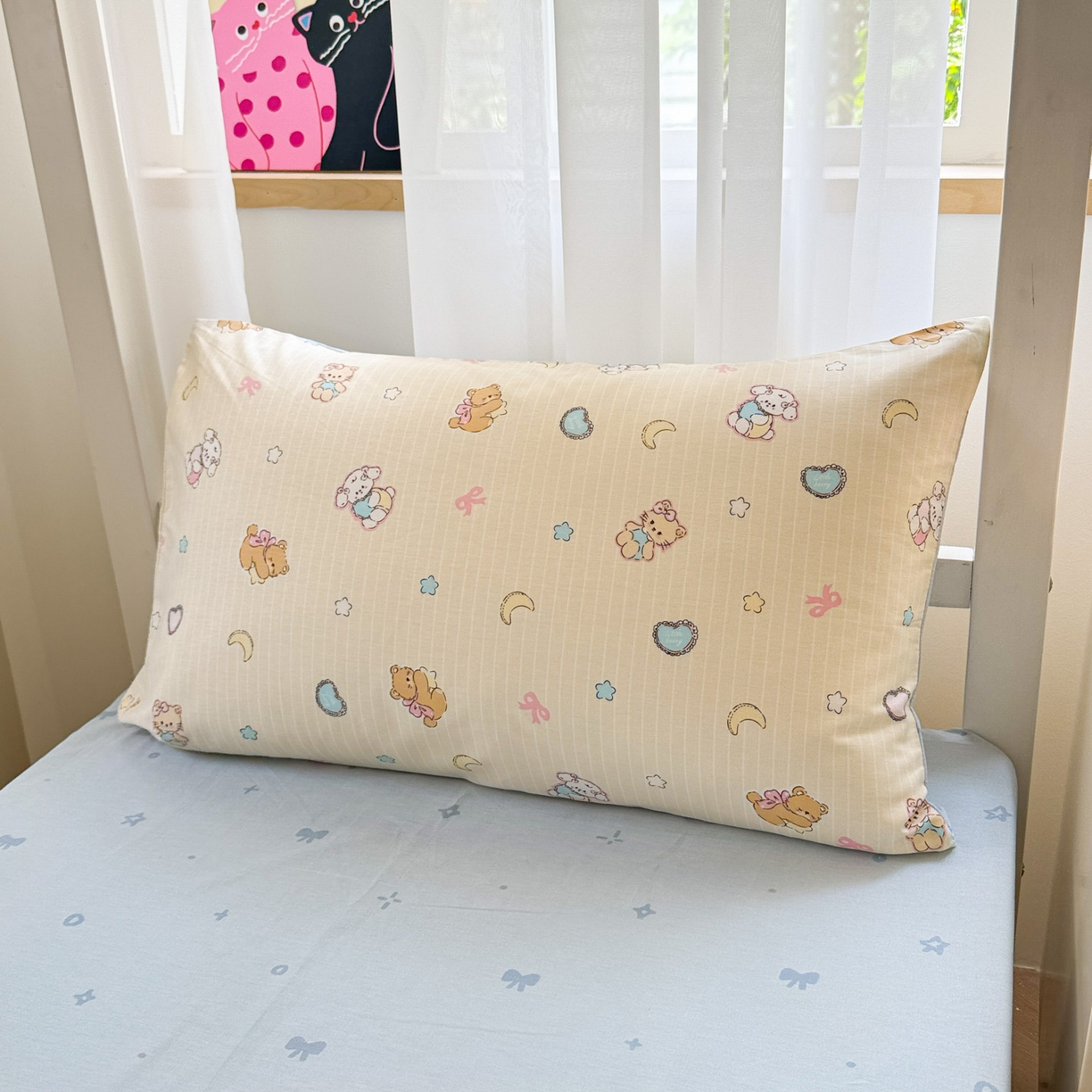 91家纺网 家纺一手货源 找家纺 慕尚家纺 2025新款13070全棉学生季全棉学生床三件套 星悦