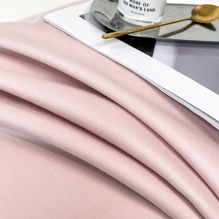 91家纺网 家纺一手货源 找家纺 暖季家纺 2025新款全棉13376单枕套系列 40-纯色玉粉