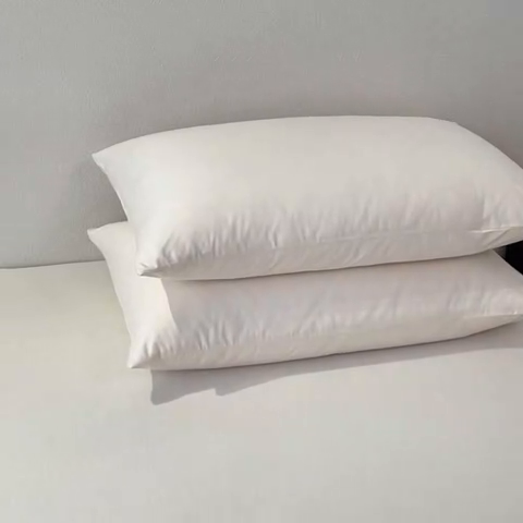 91家纺网 家纺一手货源 找家纺 暖季家纺 2025新款全棉13376单枕套系列 40-纯色奶昔白