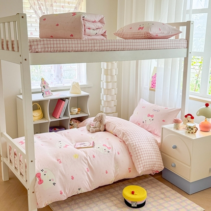 （总）慕尚家纺 2025新款13070全棉学生季全棉学生床三件套