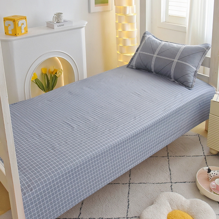 91家纺网 家纺一手货源 找家纺 天之爱 2025年新款13372全棉三件套学生上下铺6件套多件套 旅途