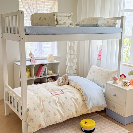 慕尚家纺 2025新款13070全棉学生季全棉学生床三件套 星悦