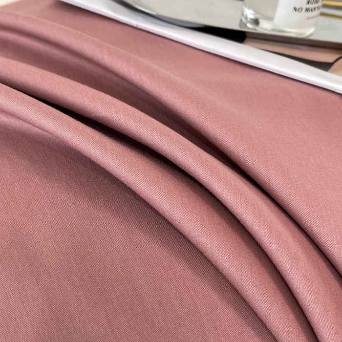 91家纺网 家纺一手货源 找家纺 暖季家纺 2025新款全棉13376单枕套系列 40-纯色豆沙