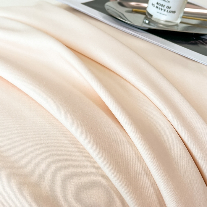 91家纺网 家纺一手货源 找家纺 暖季家纺 2025新款全棉13376单枕套系列 40-纯色奶昔白