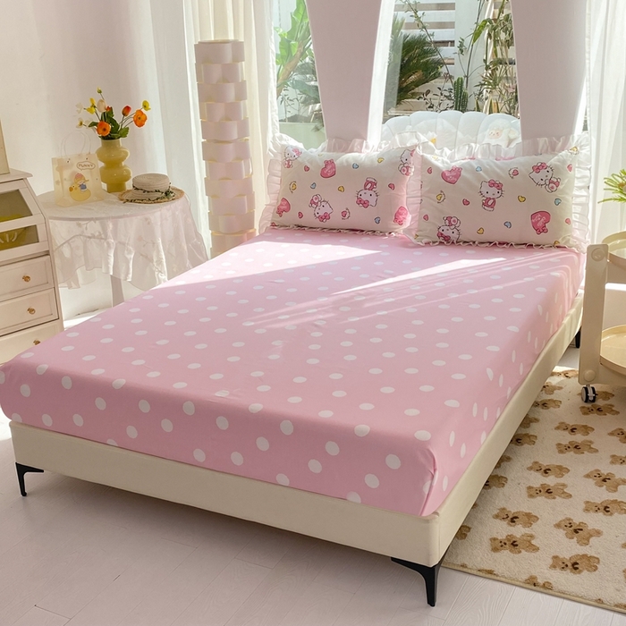 91家纺网 家纺一手货源 找家纺 （总）玉元坊 2025新款单品全棉纯棉1.2m1.5米1.8*2m床笠防尘罩