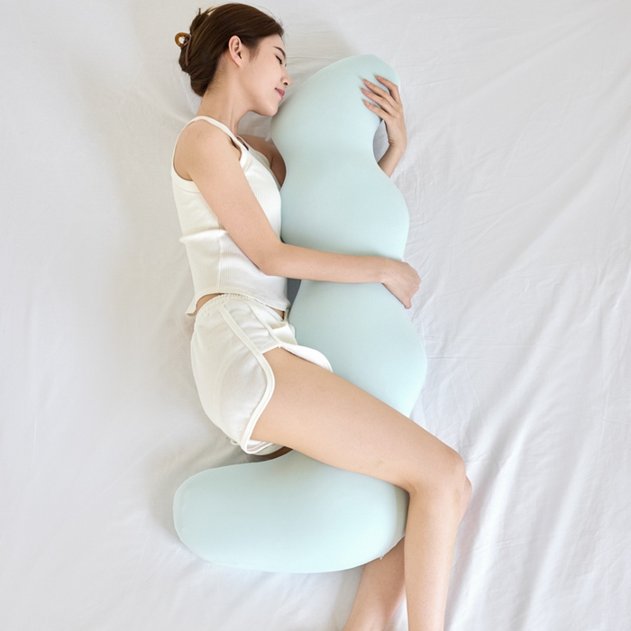 91家纺网 家纺一手货源 找家纺 （总）昕科 2025海马记忆棉睡觉长抱枕-睡觉夹腿长枕头孕妇枕长抱枕芯