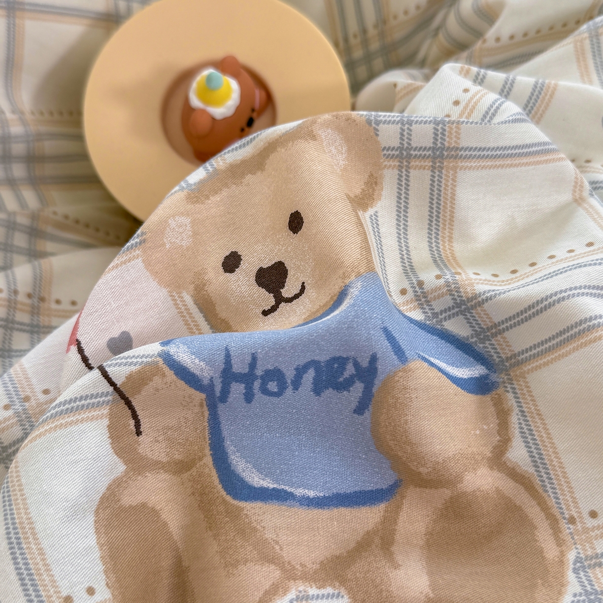 91家纺网 家纺一手货源 找家纺 壹贝家纺 2025新款小清新全棉纯棉印花系列-单被套 浮云初梦