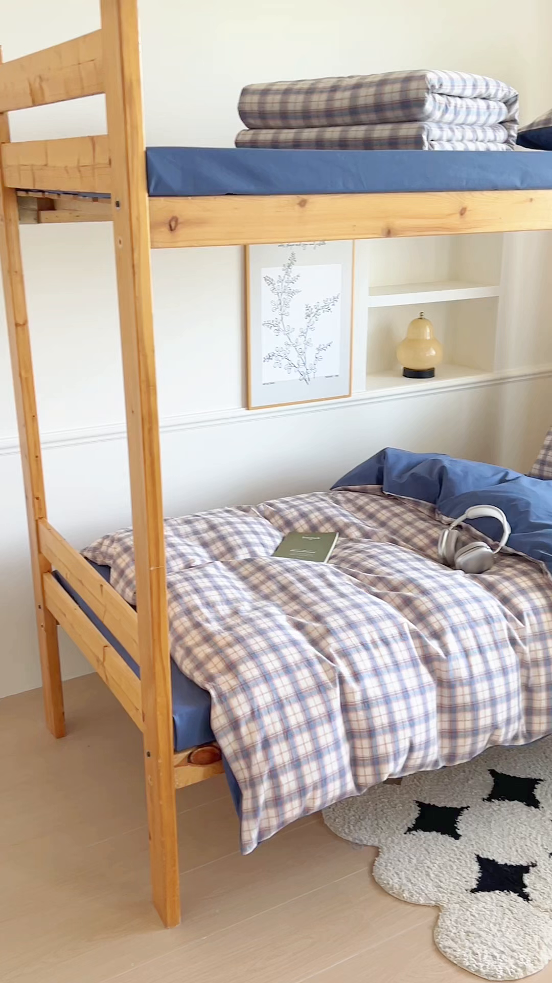 91家纺网 家纺一手货源 找家纺 恬思语家纺 2025新款全棉纯棉水洗棉学生宿舍上下铺三件套四件套单被套单品 梦语兰