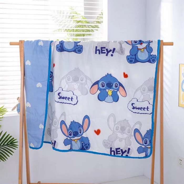 91家纺网 家纺一手货源 找家纺 （总）儿童夏被儿童被卡通印花夏被空调被赠品礼品福利款直播爆款