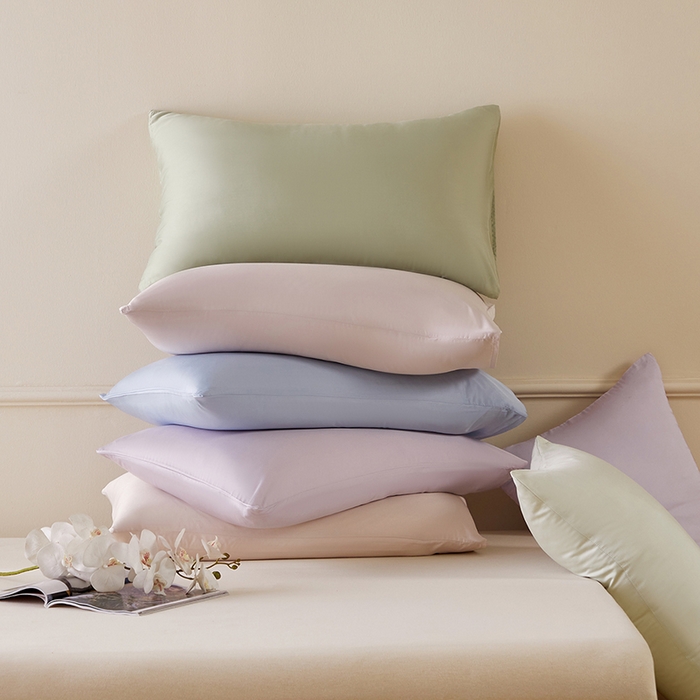 （总）轩和家居 2025新款天竹60支竹浆纤维A类婴幼儿级别天然抗菌抑菌系列枕套单件-单枕套