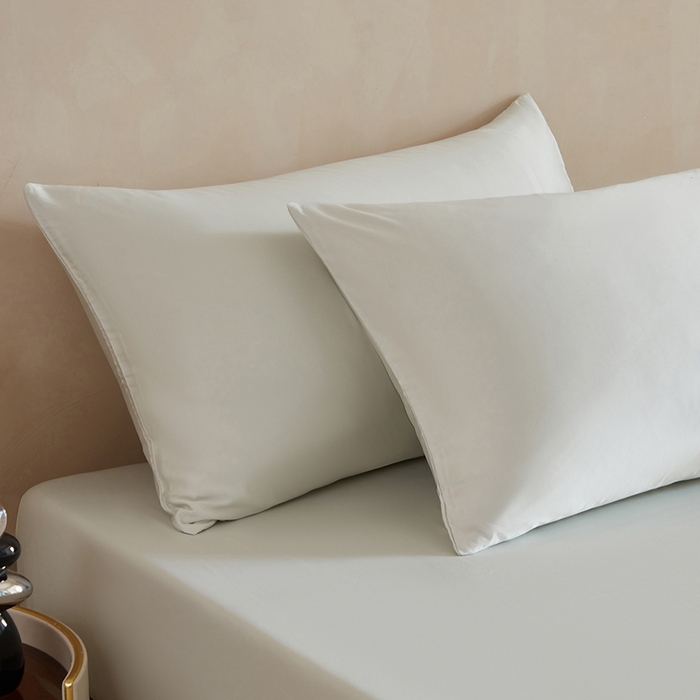 91家纺网 家纺一手货源 找家纺 （总）轩和家居 2025新款天竹60支竹浆纤维A类婴幼儿级别天然抗菌抑菌系列枕套单件-单枕套