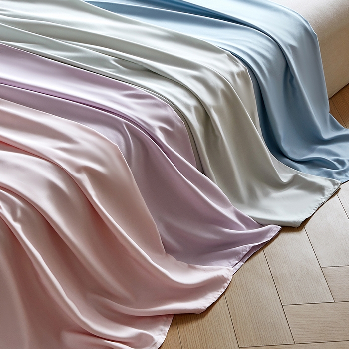 91家纺网 家纺一手货源 找家纺 （总）轩和家居 2025新款天竹60支竹浆纤维A类婴幼儿级别天然抗菌抑菌系列床单单件-单床单