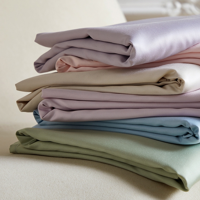 91家纺网 家纺一手货源 找家纺 （总）轩和家居 2025新款天竹60支竹浆纤维A类婴幼儿级别天然抗菌抑菌系列床单单件-单床单