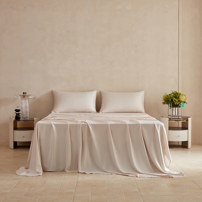 91家纺网 家纺一手货源 找家纺 （总）轩和家居 2025新款天竹60支竹浆纤维A类婴幼儿级别天然抗菌抑菌系列床单单件-单床单