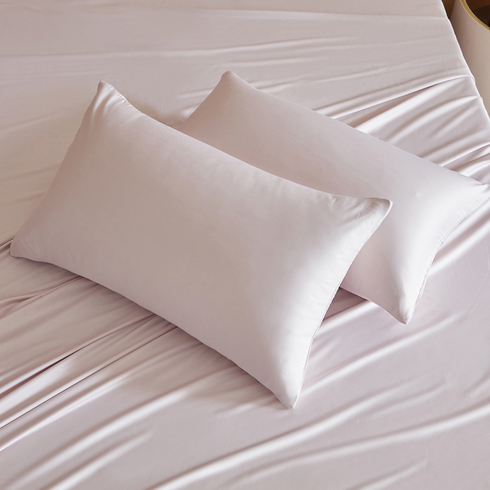 91家纺网 家纺一手货源 找家纺 轩和家居 2025新款天竹60支竹浆纤维A类婴幼儿级别天然抗菌抑菌系列枕套单件-单枕套 椰灰