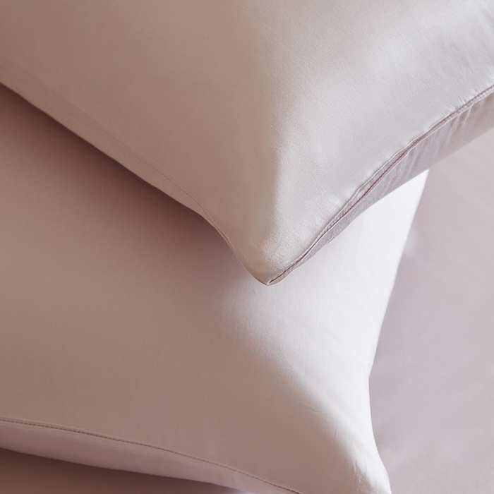 91家纺网 家纺一手货源 找家纺 轩和家居 2025新款天竹60支竹浆纤维A类婴幼儿级别天然抗菌抑菌系列枕套单件-单枕套 椰灰