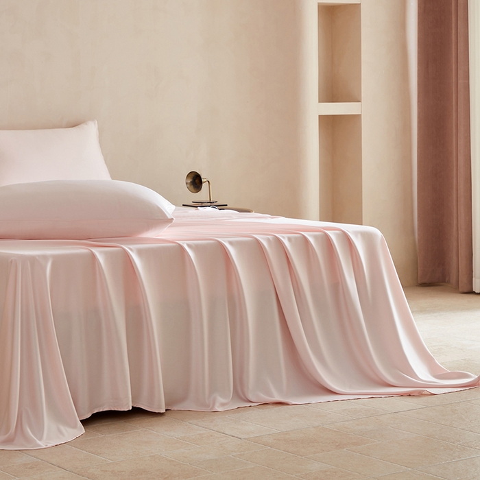 91家纺网 家纺一手货源 找家纺 轩和家居 2025新款天竹60支竹浆纤维A类婴幼儿级别天然抗菌抑菌系列床单单件-单床单 软玉