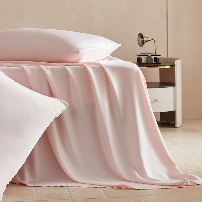 91家纺网 家纺一手货源 找家纺 轩和家居 2025新款天竹60支竹浆纤维A类婴幼儿级别天然抗菌抑菌系列床单单件-单床单 软玉