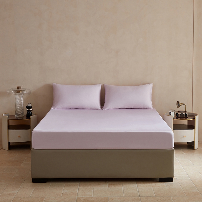 91家纺网 家纺一手货源 找家纺 （总）轩和家居 2025新款天竹60支竹浆纤维A类婴幼儿级别天然抗菌抑菌系列床笠单件-单床笠