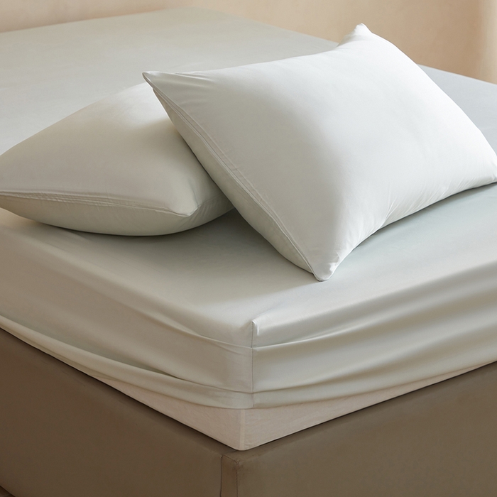 91家纺网 家纺一手货源 找家纺 轩和家居 2025新款天竹60支竹浆纤维A类婴幼儿级别天然抗菌抑菌系列床笠单件-单床笠 奇异莓