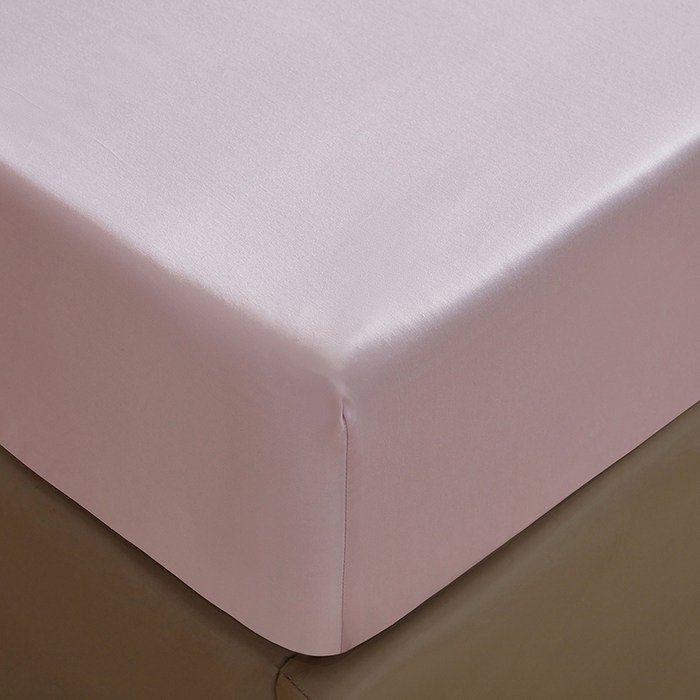 91家纺网 家纺一手货源 找家纺 轩和家居 2025新款天竹60支竹浆纤维A类婴幼儿级别天然抗菌抑菌系列床笠单件-单床笠 甜紫