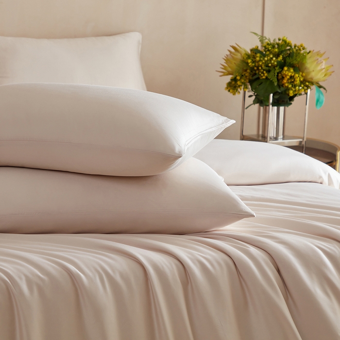 91家纺网 家纺一手货源 找家纺 轩和家居 2025新款天竹60支竹浆纤维A类婴幼儿级别天然抗菌抑菌系列被套单件-单被套 奶咖