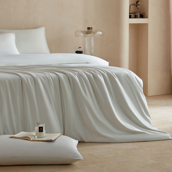 91家纺网 家纺一手货源 找家纺 轩和家居 2025新款天竹60支竹浆纤维A类婴幼儿级别天然抗菌抑菌四件套 奇异莓