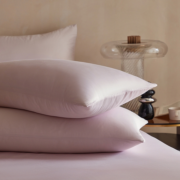 91家纺网 家纺一手货源 找家纺 轩和家居 2025新款天竹60支竹浆纤维A类婴幼儿级别天然抗菌抑菌四件套 甜紫