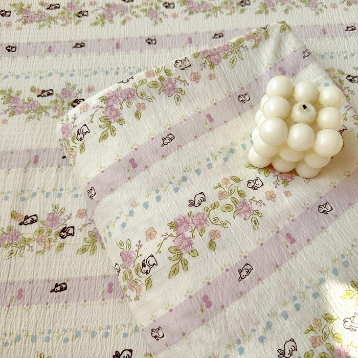 91家纺网 家纺一手货源 找家纺 漫仙阁2025新款双层纱床单 赫拉花园