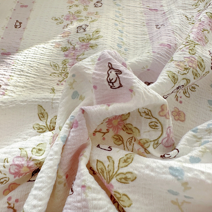 91家纺网 家纺一手货源 找家纺 漫仙阁2025新款双层纱床单 赫拉花园