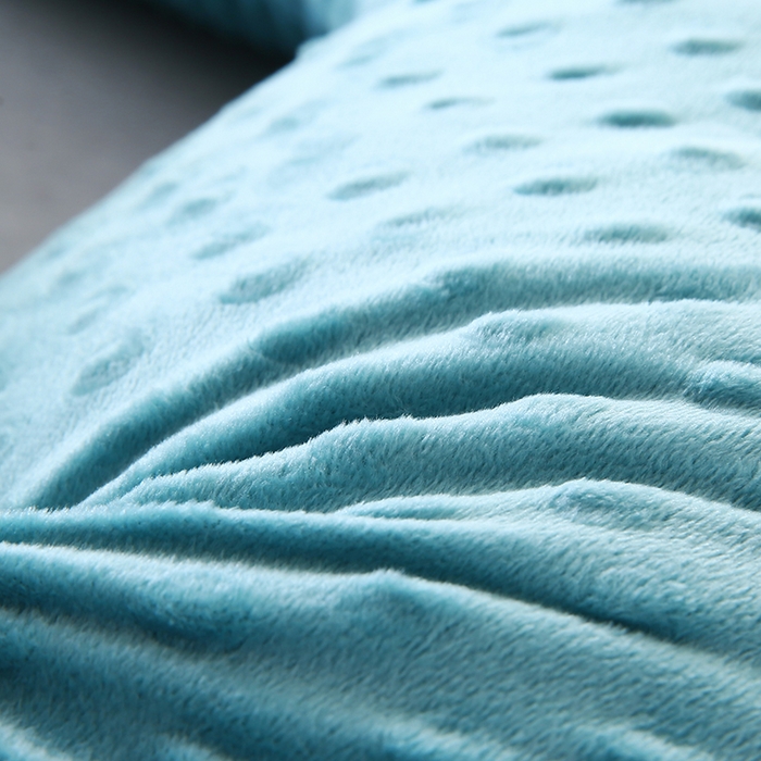 91家纺网 家纺一手货源 找家纺 永光家居 2025新款孕妇枕头G型 靠垫抱枕孕期床头靠枕（不供多多） G型绒豆豆绿