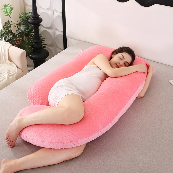 永光家居 2025新款孕妇枕头G型 靠垫抱枕孕期床头靠枕（不供多多） G型绒豆豆玉