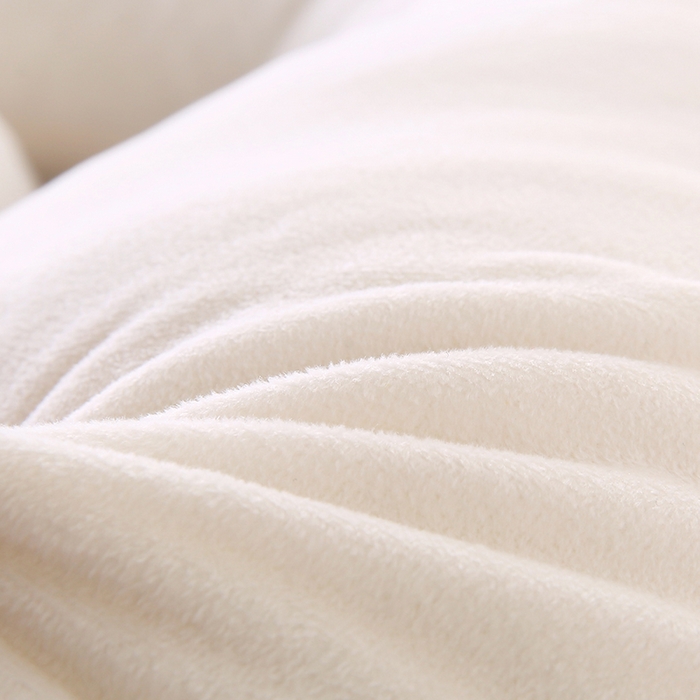 91家纺网 家纺一手货源 找家纺 永光家居 2025新款孕妇枕头G型 靠垫抱枕孕期床头靠枕（不供多多） G型水晶绒白