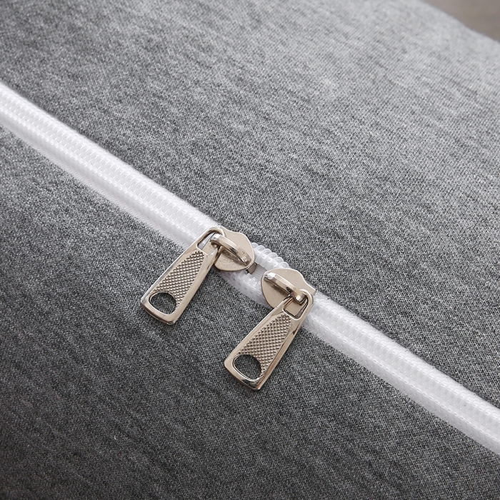 91家纺网 家纺一手货源 找家纺 永光家居 2025新款孕妇枕头G型 靠垫抱枕孕期床头靠枕（不供多多） G型针织棉灰