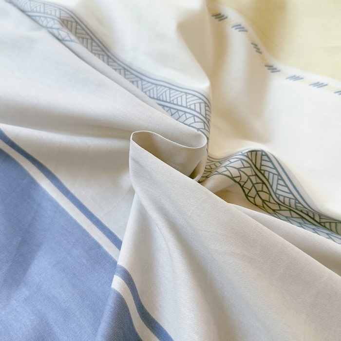 91家纺网 家纺一手货源 找家纺 小叮当家纺仓储工厂店 2025新款全棉纯棉AB版13372学生宿舍印花三件套双面纯棉床单款上下铺单人 陵川