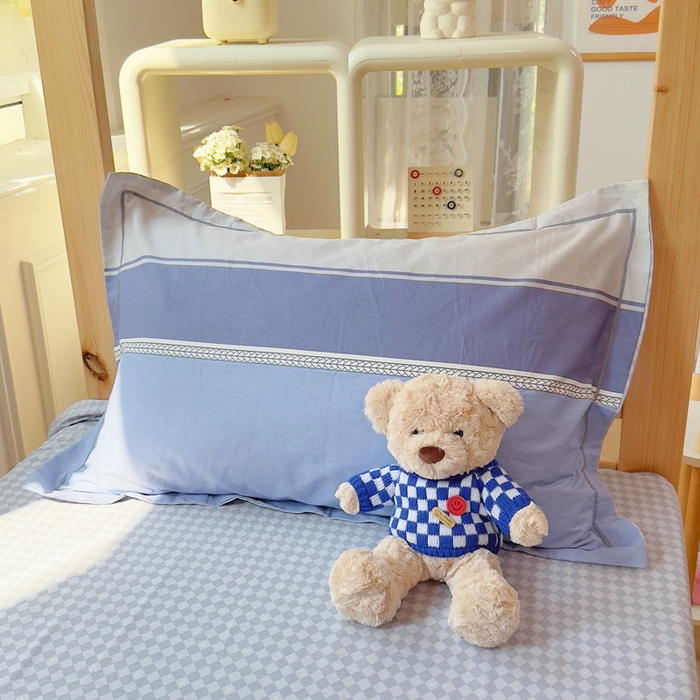 91家纺网 家纺一手货源 找家纺 小叮当家纺仓储工厂店 2025新款全棉纯棉AB版13372学生宿舍印花三件套双面纯棉床单款上下铺单人 陵川