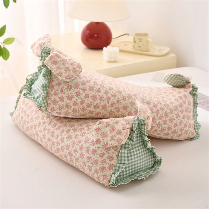 91家纺网 家纺一手货源 找家纺 （总）大熊枕芯 2025新款全棉纯棉三角兔子荞麦枕全荞麦壳颈椎枕午睡护颈枕头枕芯