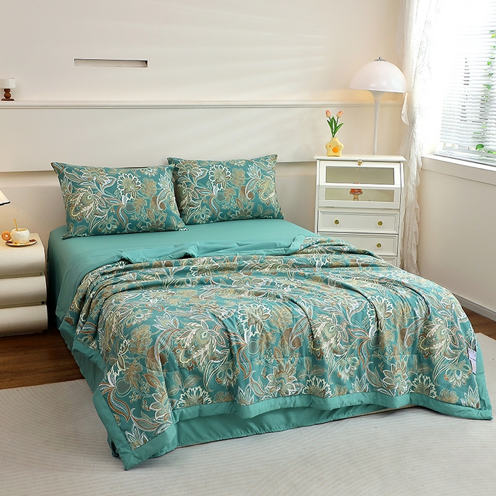 91家纺网 家纺一手货源 找家纺 （总）果洋2025新款夏被四件套