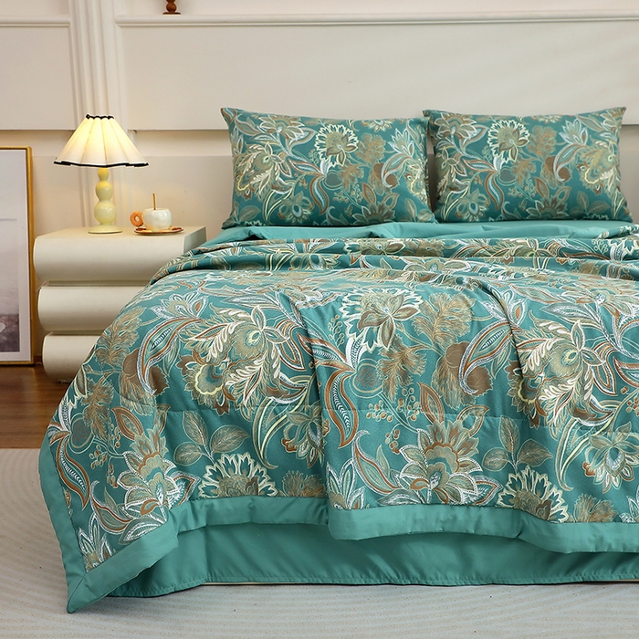 91家纺网 家纺一手货源 找家纺 （总）果洋2025新款夏被四件套