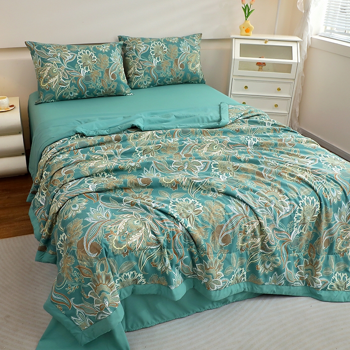 91家纺网 家纺一手货源 找家纺 （总）果洋2025新款夏被四件套