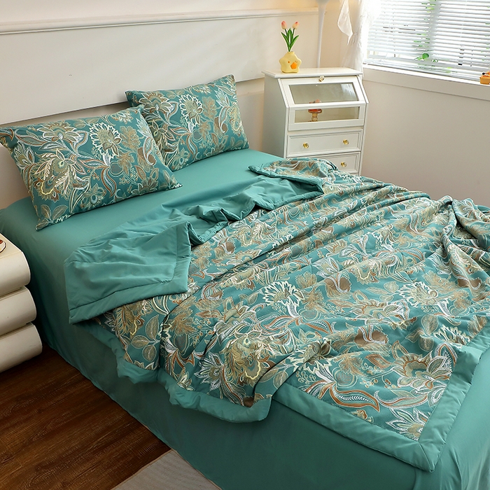 91家纺网 家纺一手货源 找家纺 （总）果洋2025新款夏被四件套