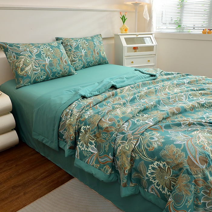 91家纺网 家纺一手货源 找家纺 （总）果洋2025新款夏被四件套